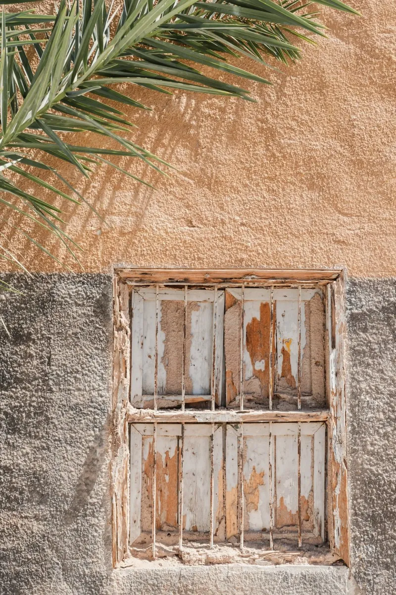 Arabic door poster with plastic frame by photolovers