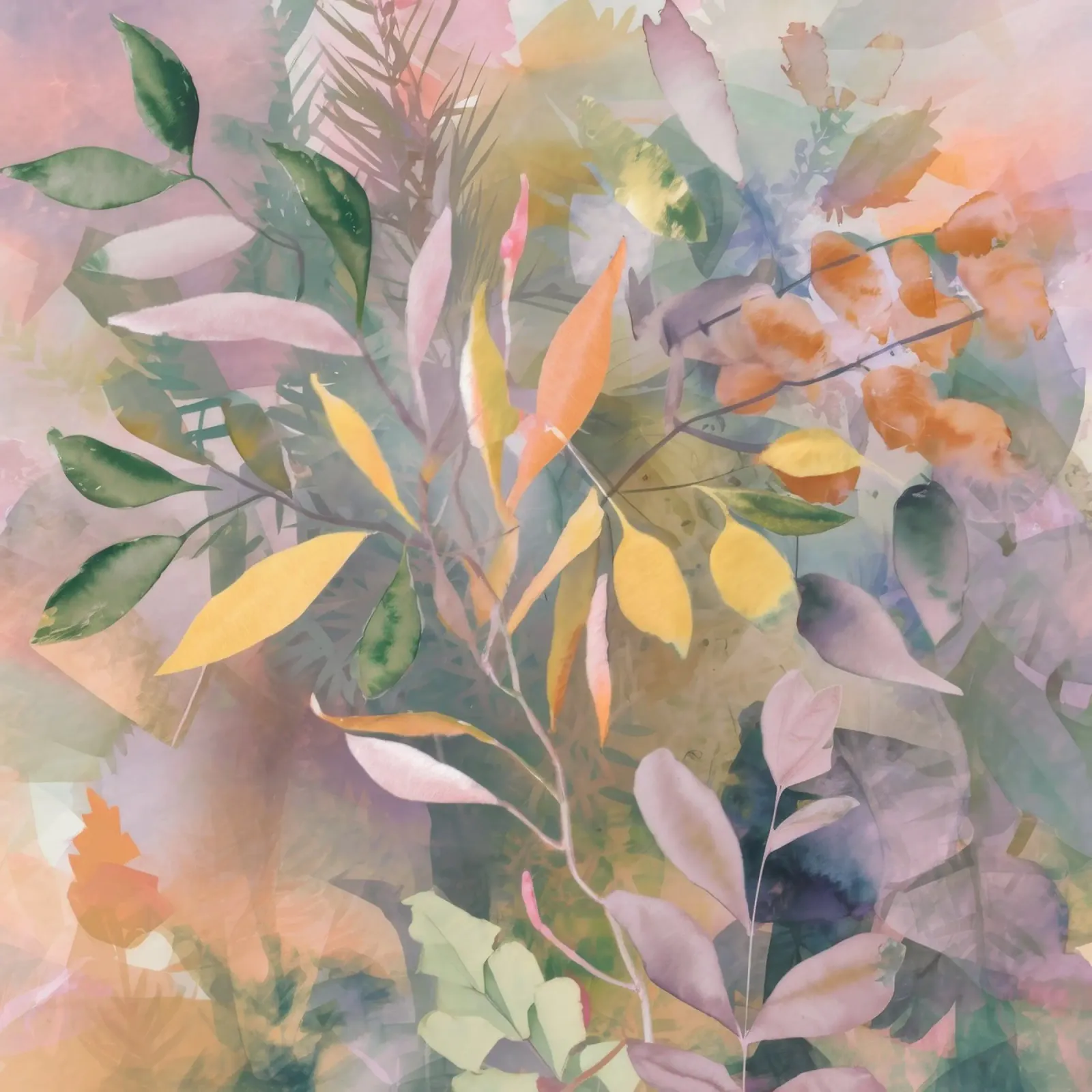 Herbstlicher Blätterteppich Hahnemühle von Dream Spectrum