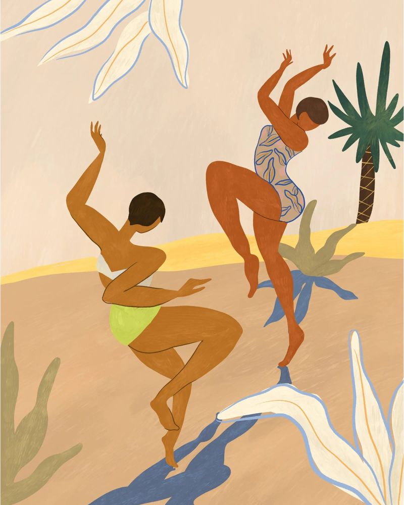 Summer Dance poster by Arty Guava