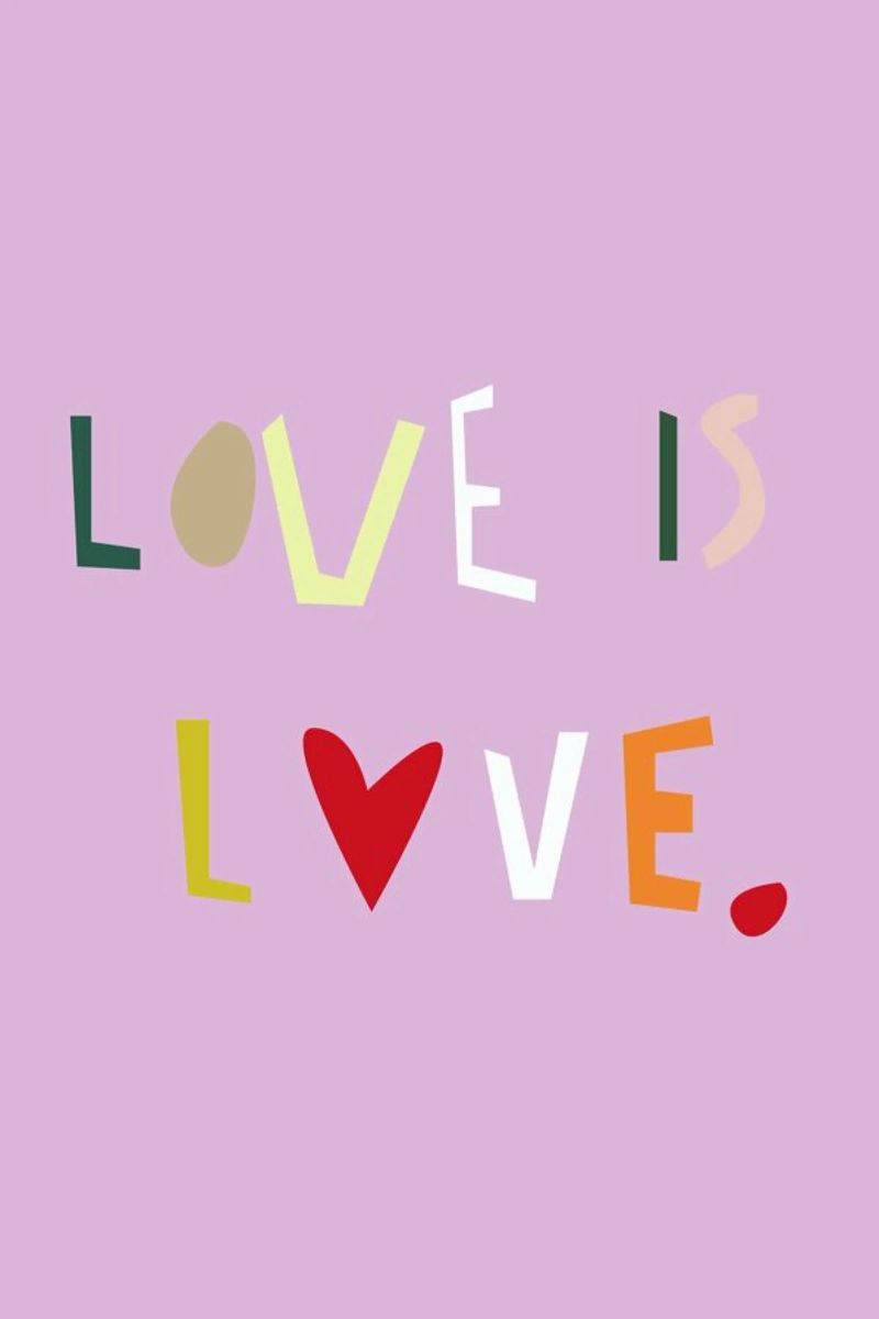 Love Is Love Poster von Helena Ravenne