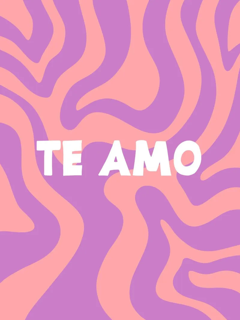 Te Amo pellicola backlit da MODERN NUANCE