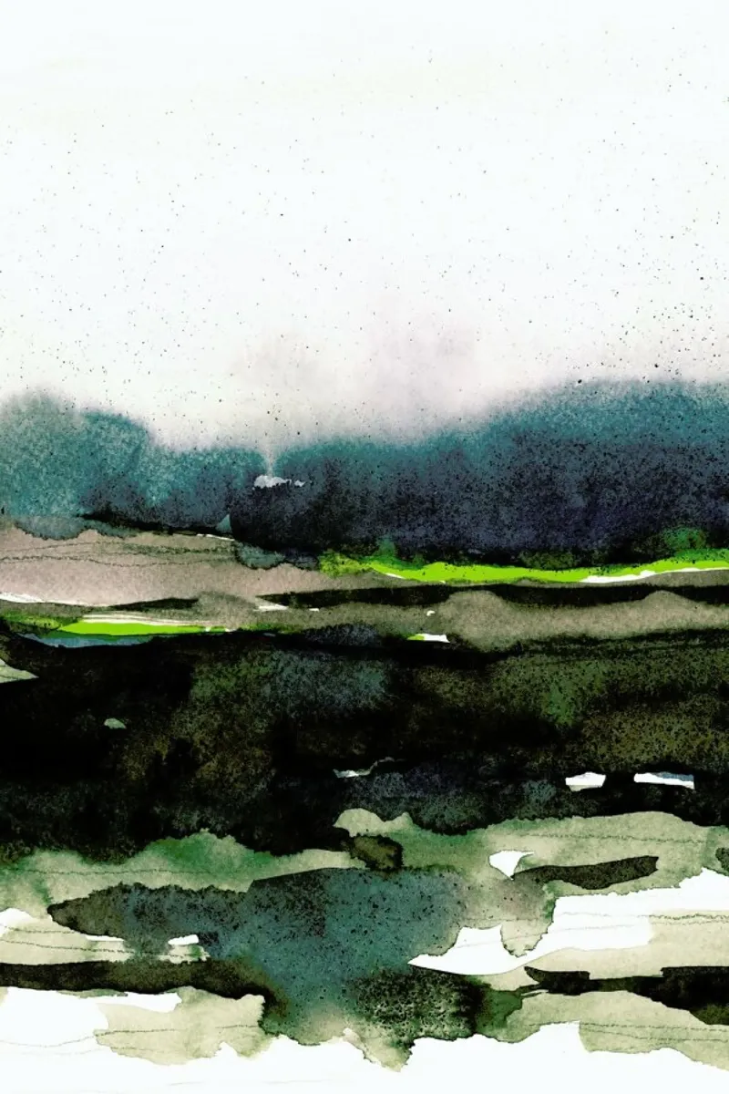 Layers Of Colour 1 carta hahnemühle da IRIS LEHNHARDT FINE ART