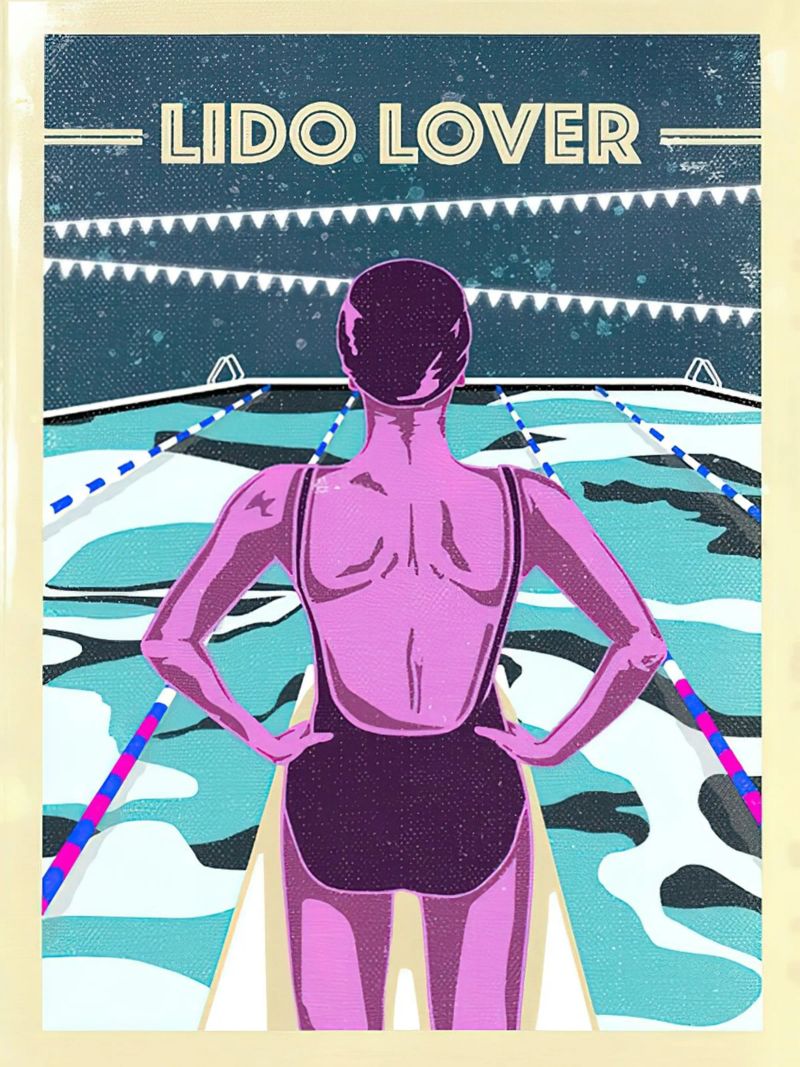 Lido Lover poster by Christopher shop