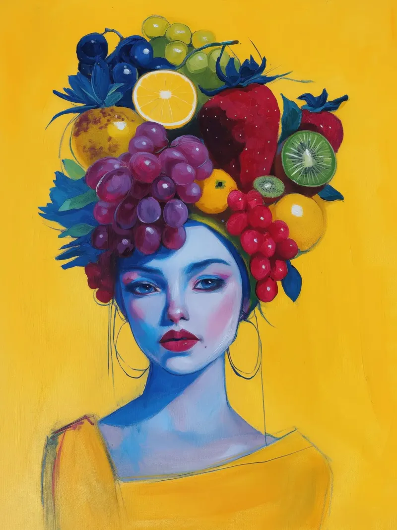 Muurkunst van Imagine canvas met Baklijst van Imagine