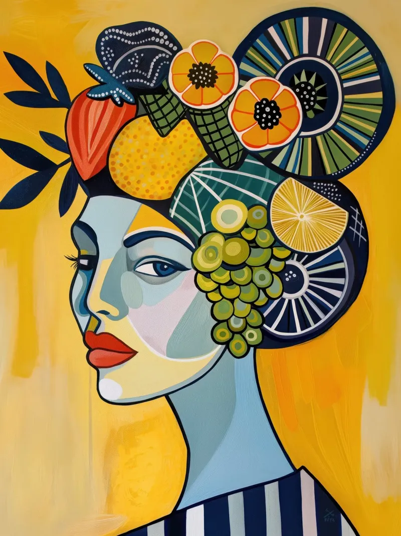 Muurkunst van Imagine canvas met Baklijst van Imagine