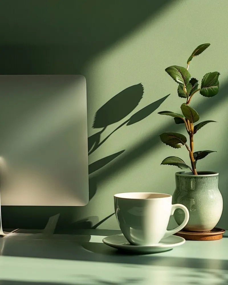 Riverbero di menta carta hahnemühle da PhotoVibe Decor