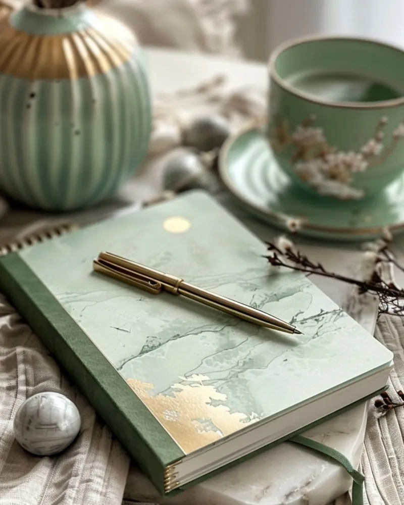 Riverbero di menta carta hahnemühle da PhotoVibe Decor