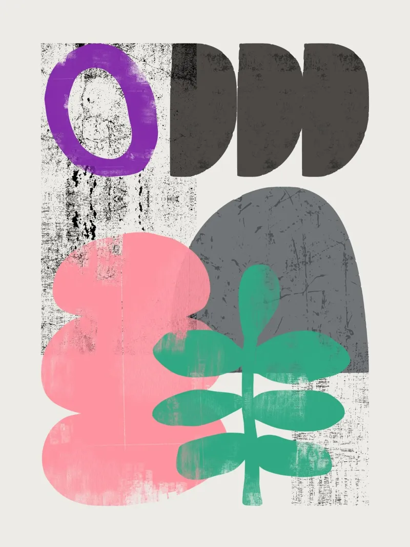 Collage di forme pannello forex da Little Dean