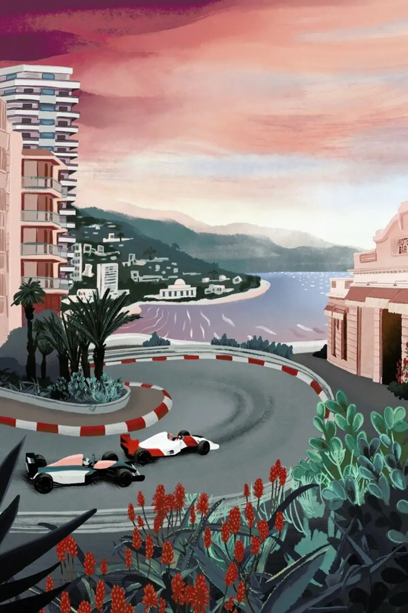 Monaco pellicola backlit da Goed Blauw