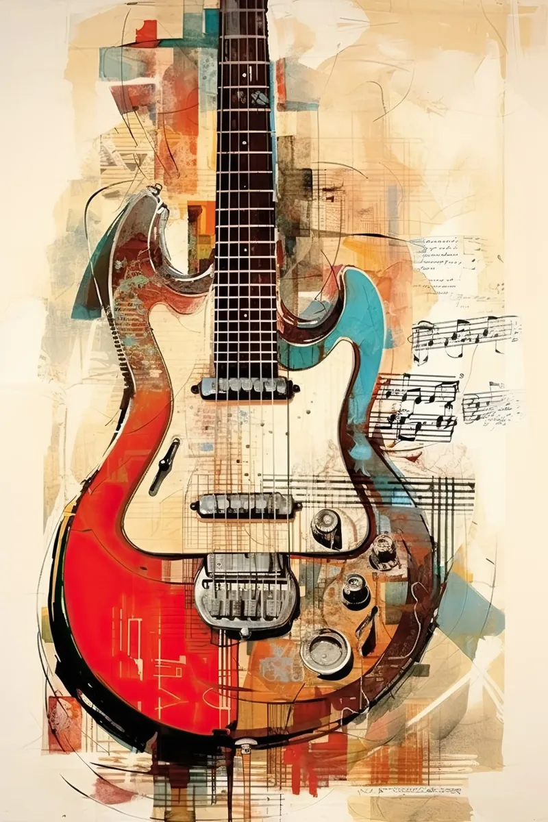 Wall-art by Imagine canvas with Floater frame by Imagine