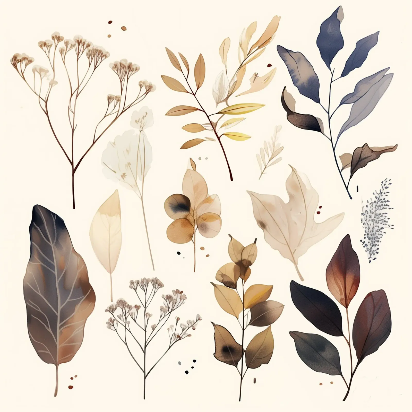 Sussurri d'autunno plexiglass da Sophia Calder Studio