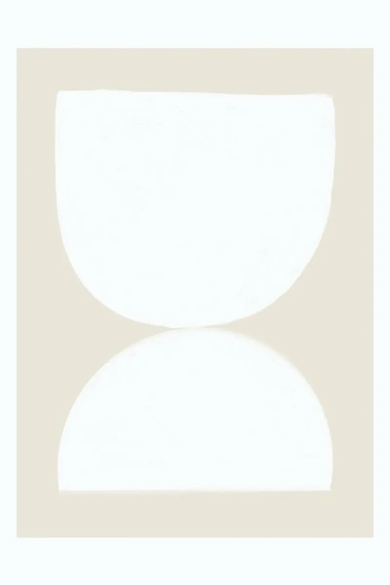 Rumi White Leinwand von Mottos by Sinan Saydik