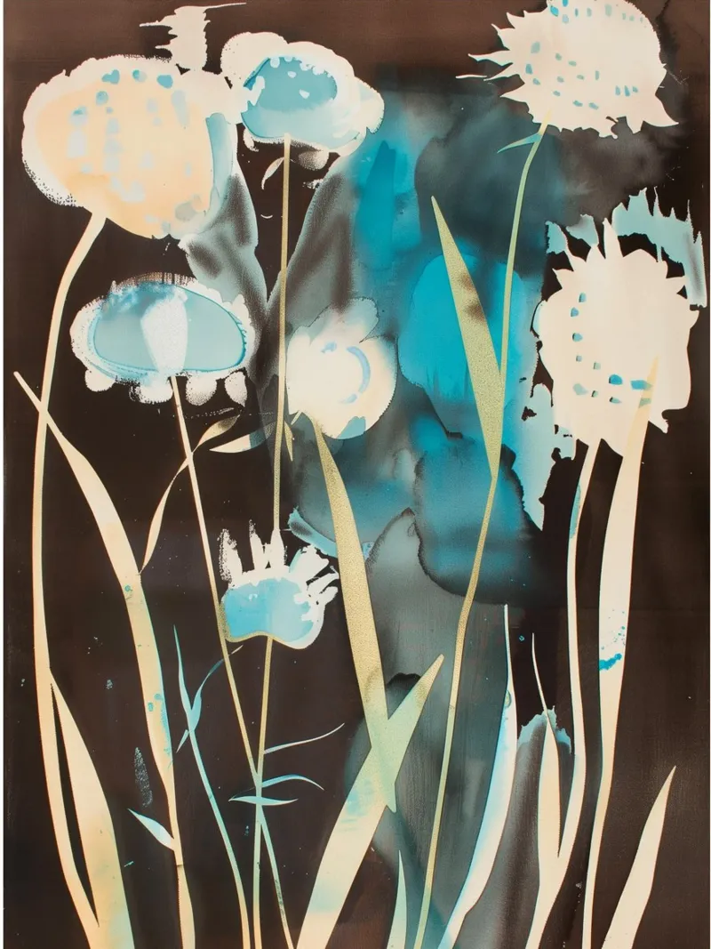 Mezzanotte verde acqua plexiglass da Sophia Calder Studio