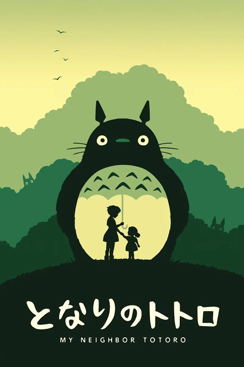 Mein Nachbar Totoro Acryl-Glas von Alice Slatera