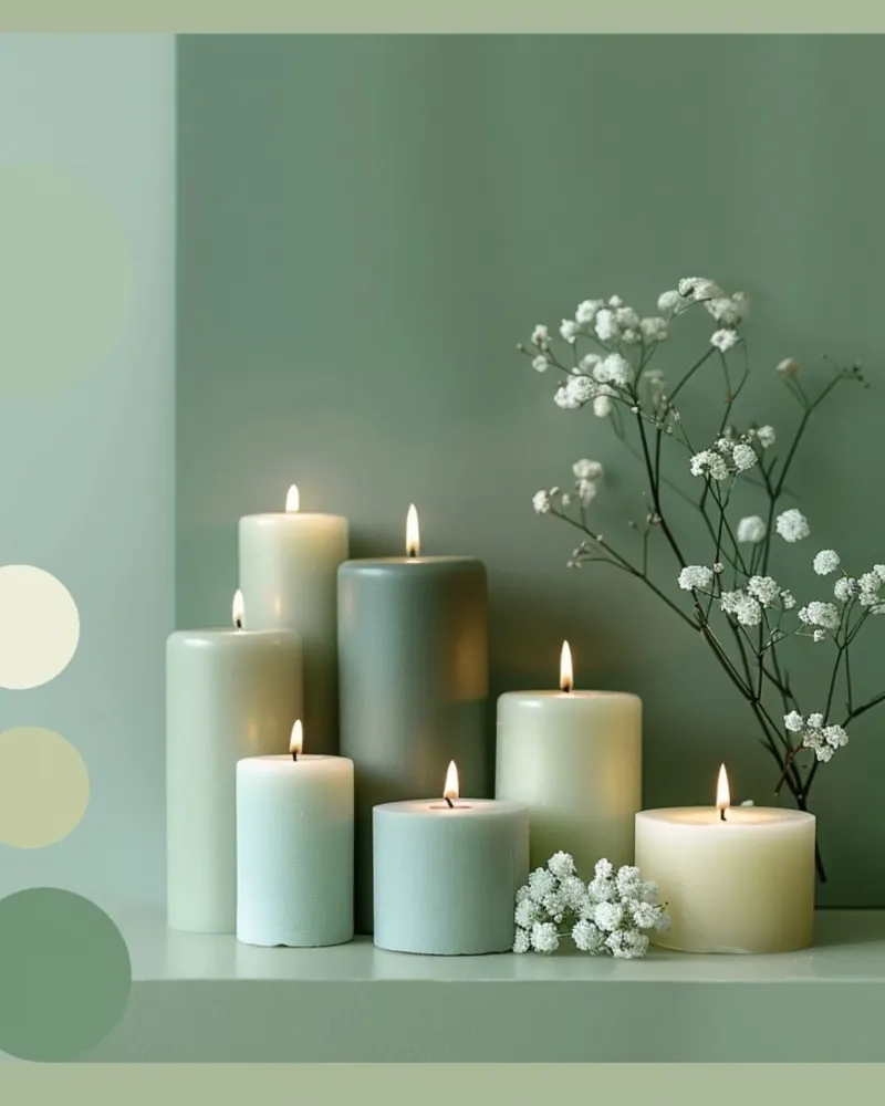 Riverbero di menta alluminio dibond da PhotoVibe Decor