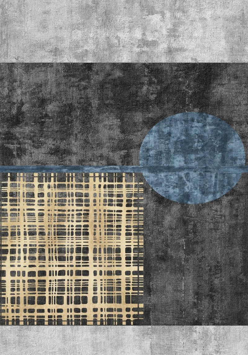 abstract art beige lines pellicola backlit da vintageshop