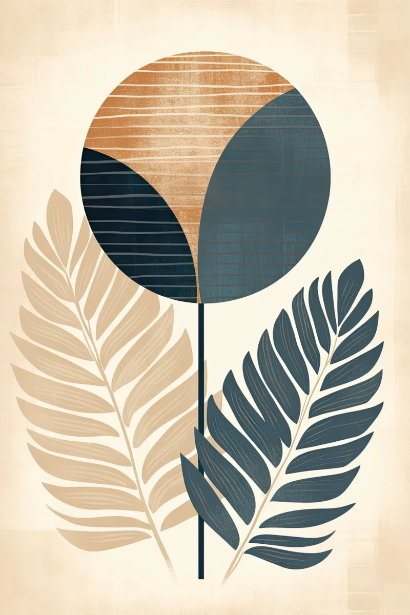 Wall-art by Imagine poster with wooden frame by Imagine