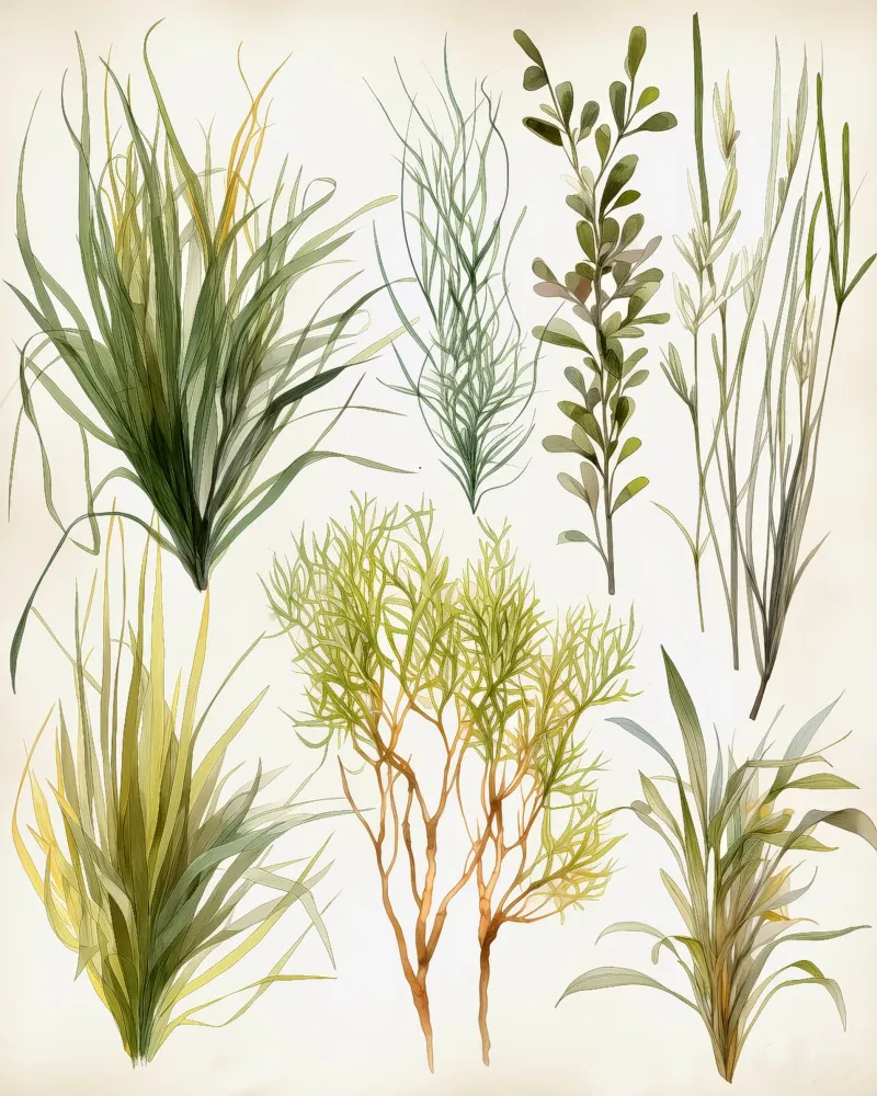 Forme Verdeggianti poster da Sophia Calder Studio