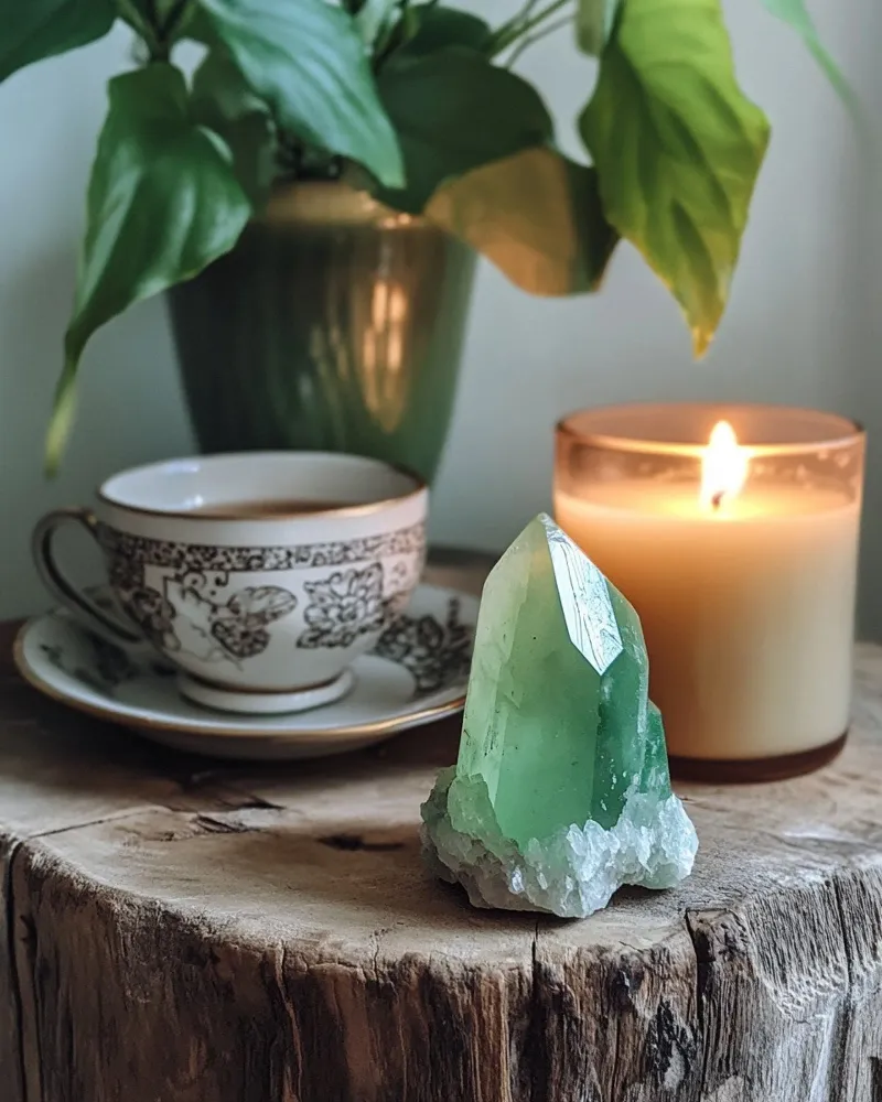Sagrada quietud lienzo con Marco flotante de PhotoVibe Decor