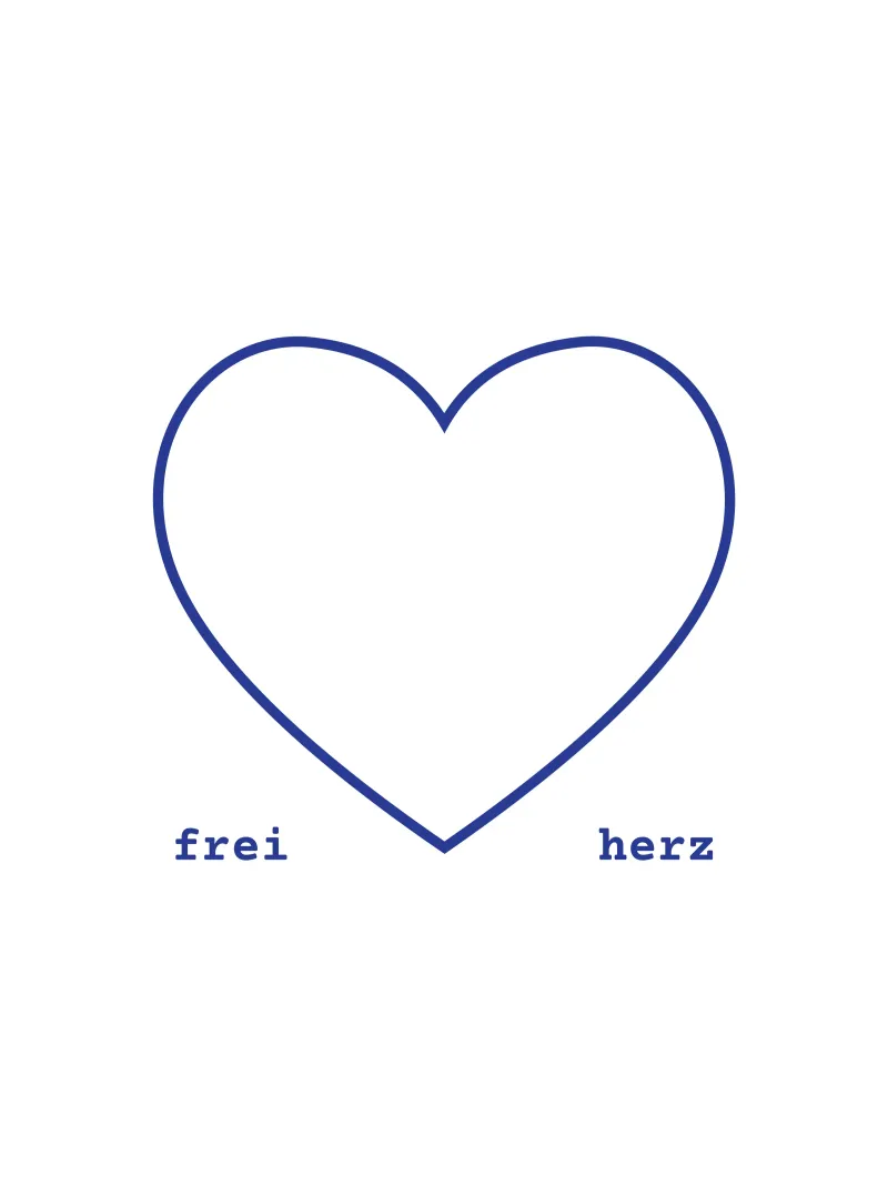 Herz (frei herz) plexiglass da Frida + frei