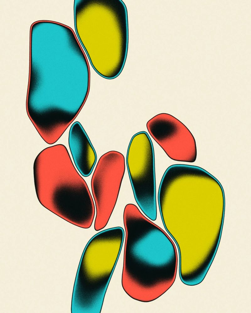 COSMIC JAZZ 1 Poster von Jazzberry Blue