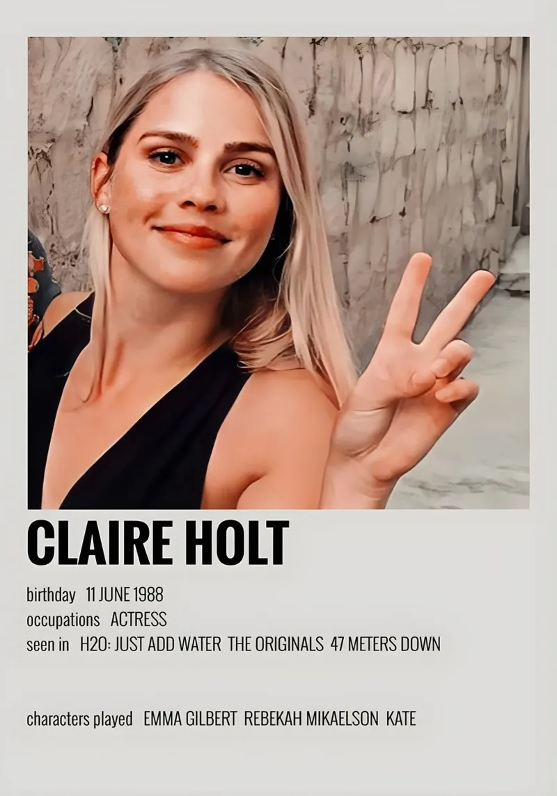 CLAIRE HOLT pellicola backlit da MVFminimalist