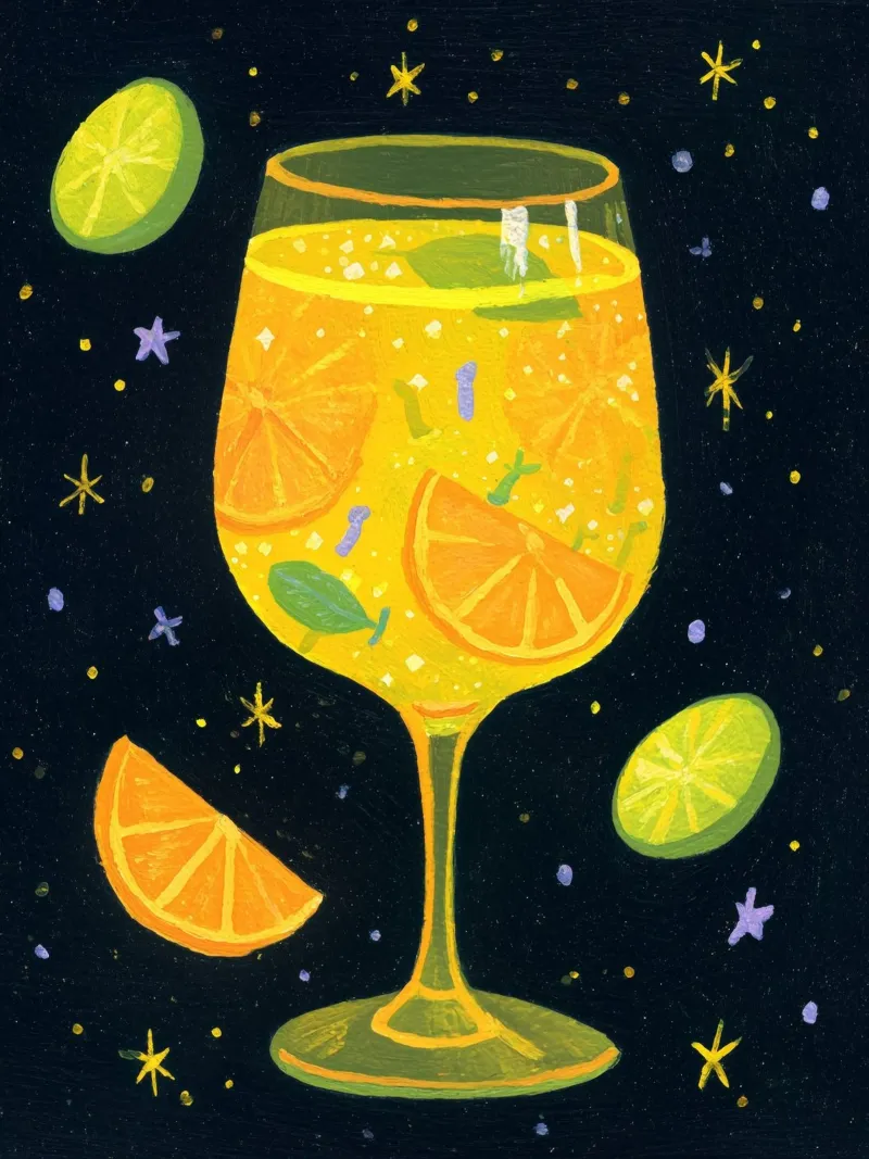 Limonata all'arancia poster da Art Center