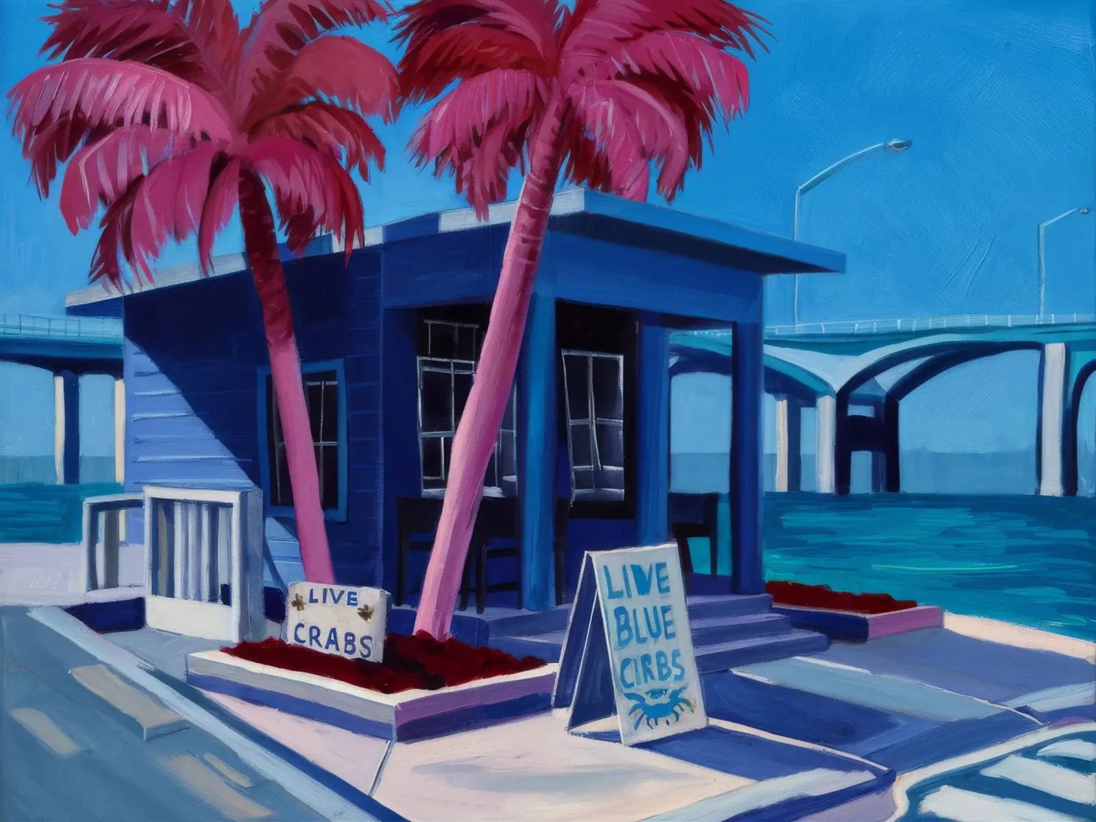 Googie Palm Springs pellicola backlit da Silk Palette