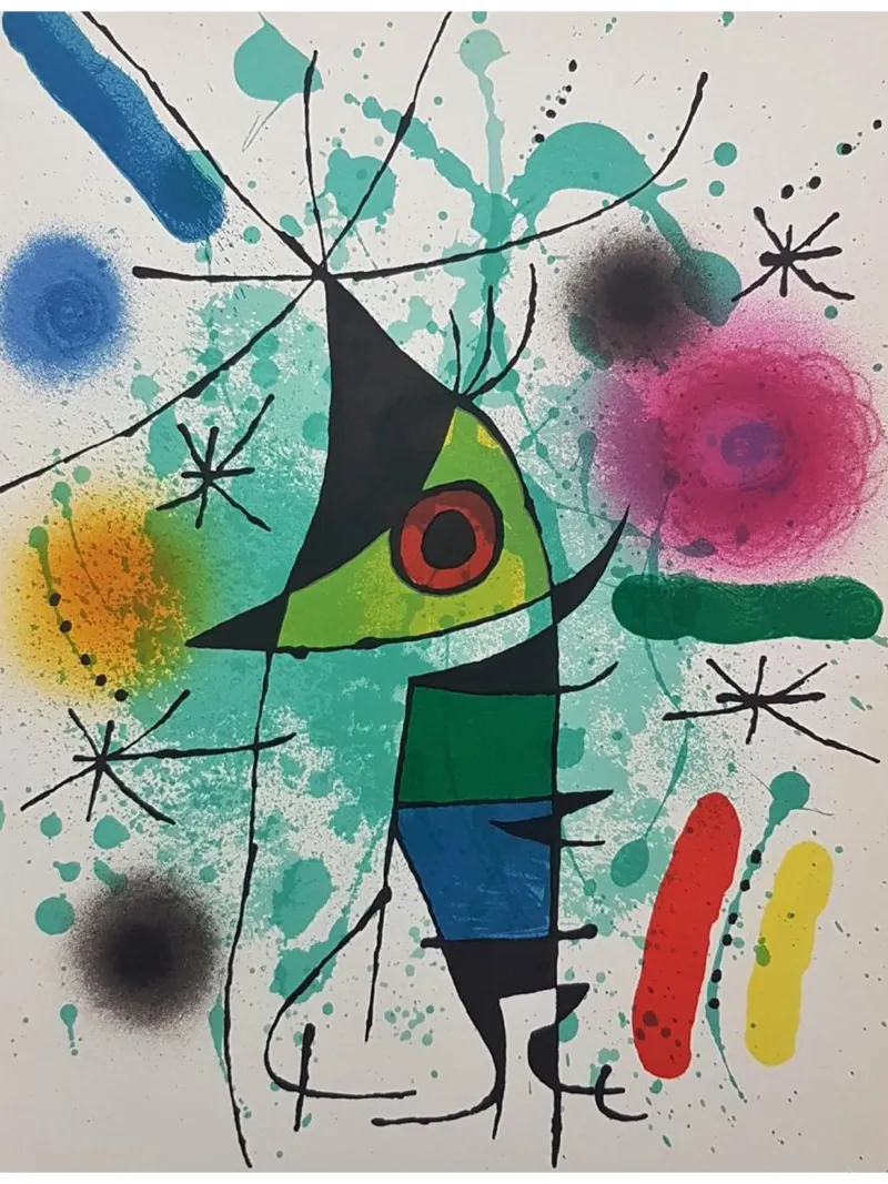 Joan Miró El pez cantor metacrilato de DuncanBennett shop