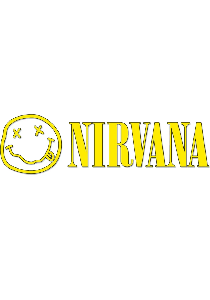 Logo And Text Nirvana Poster pellicola backlit da Has Fab