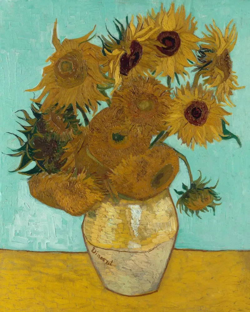 Girasoli - Vincent van Gogh tela da Sylviepaint