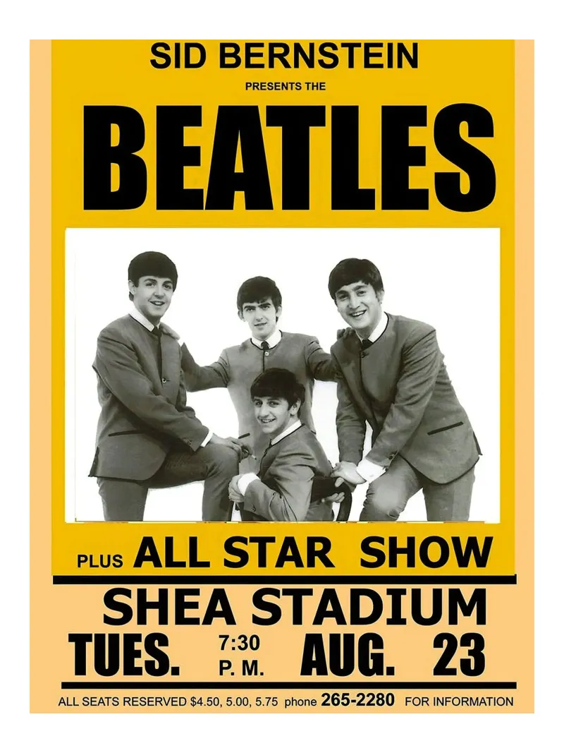All Star Show The Beatles Band pellicola backlit da darsa