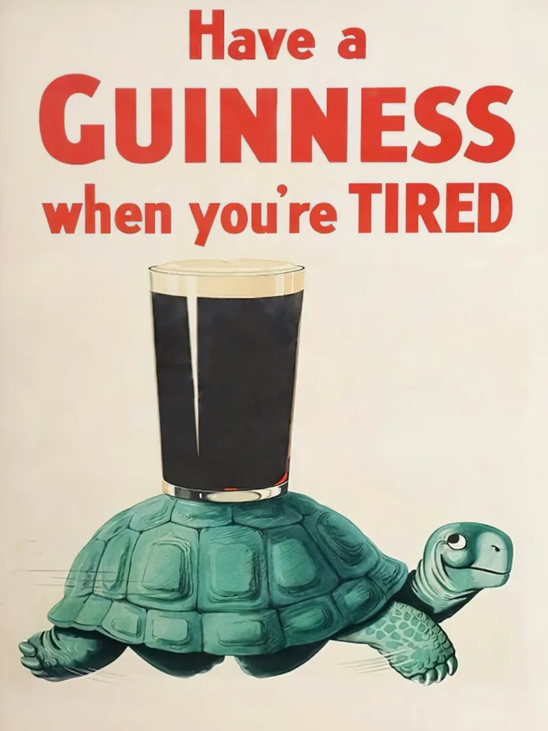 Bevete una Guinness quando siete stanchi pellicola backlit da leslie shop