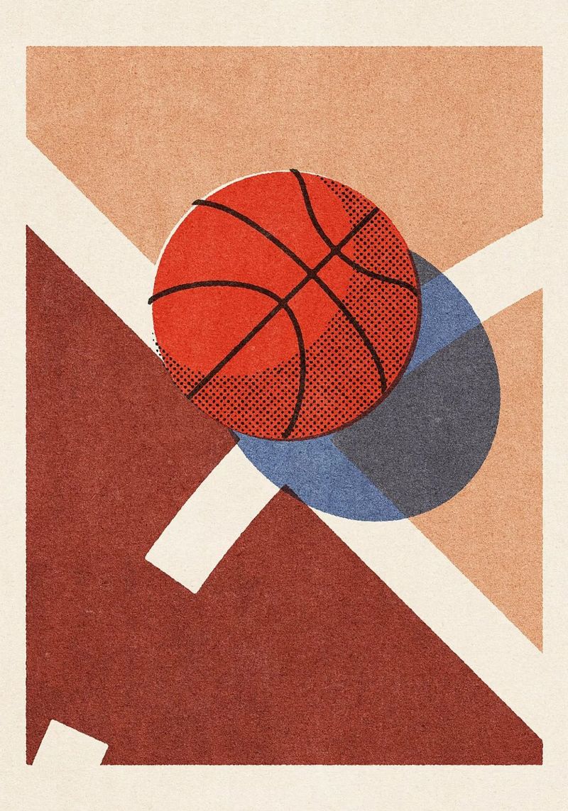 Basket-ball - Intérieur - II b poster de BasketballShop