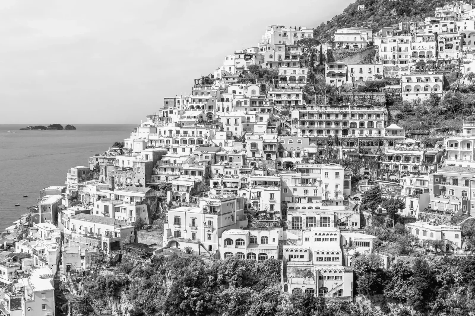 View on Positano carta hahnemühle da photolovers