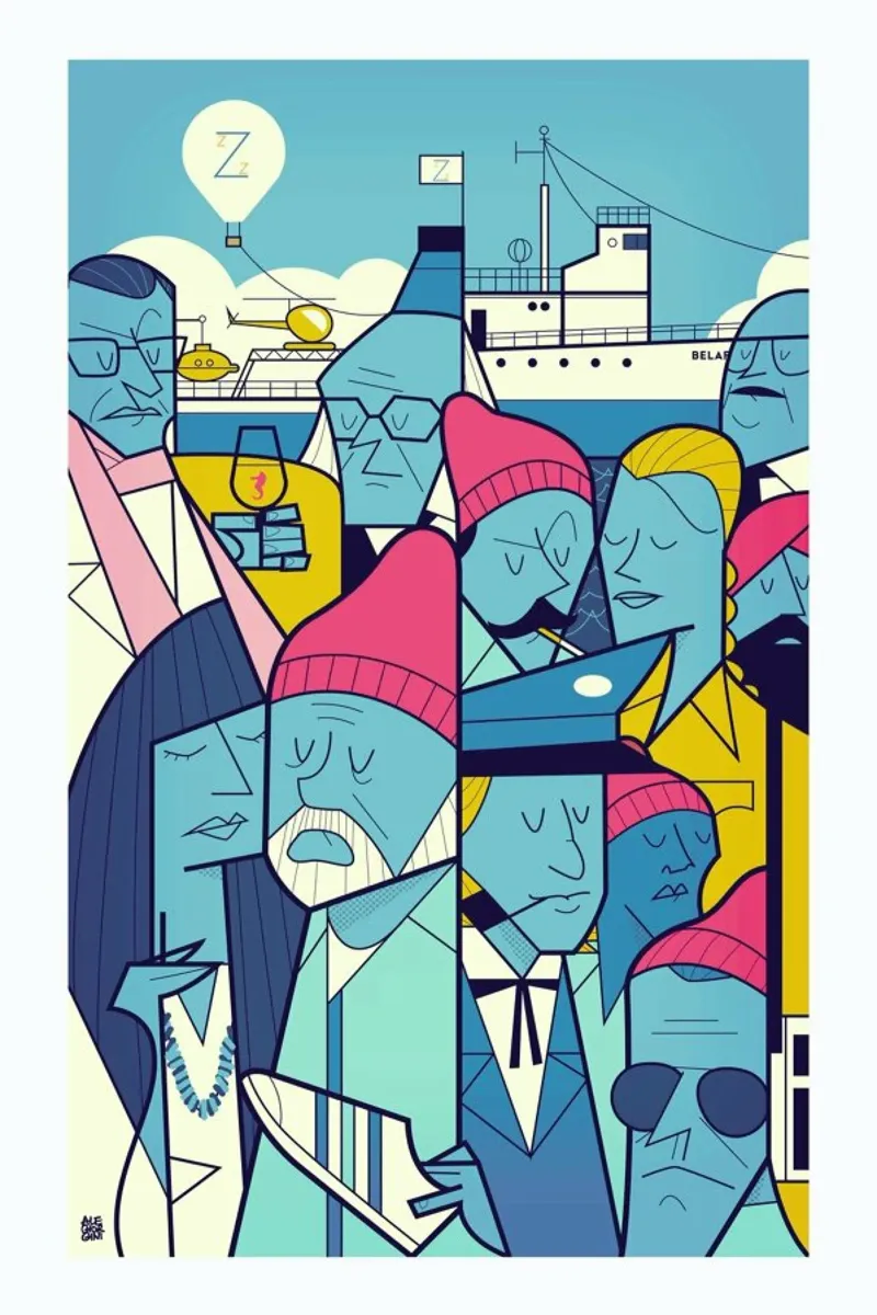 ZISSOU pellicola backlit da Ale Giorgini