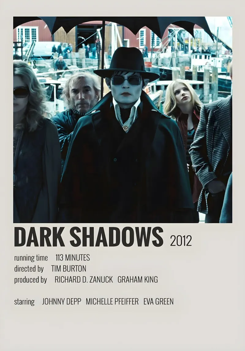 DARK SHADOWS 2012 alluminio dibond da MVFminimalist