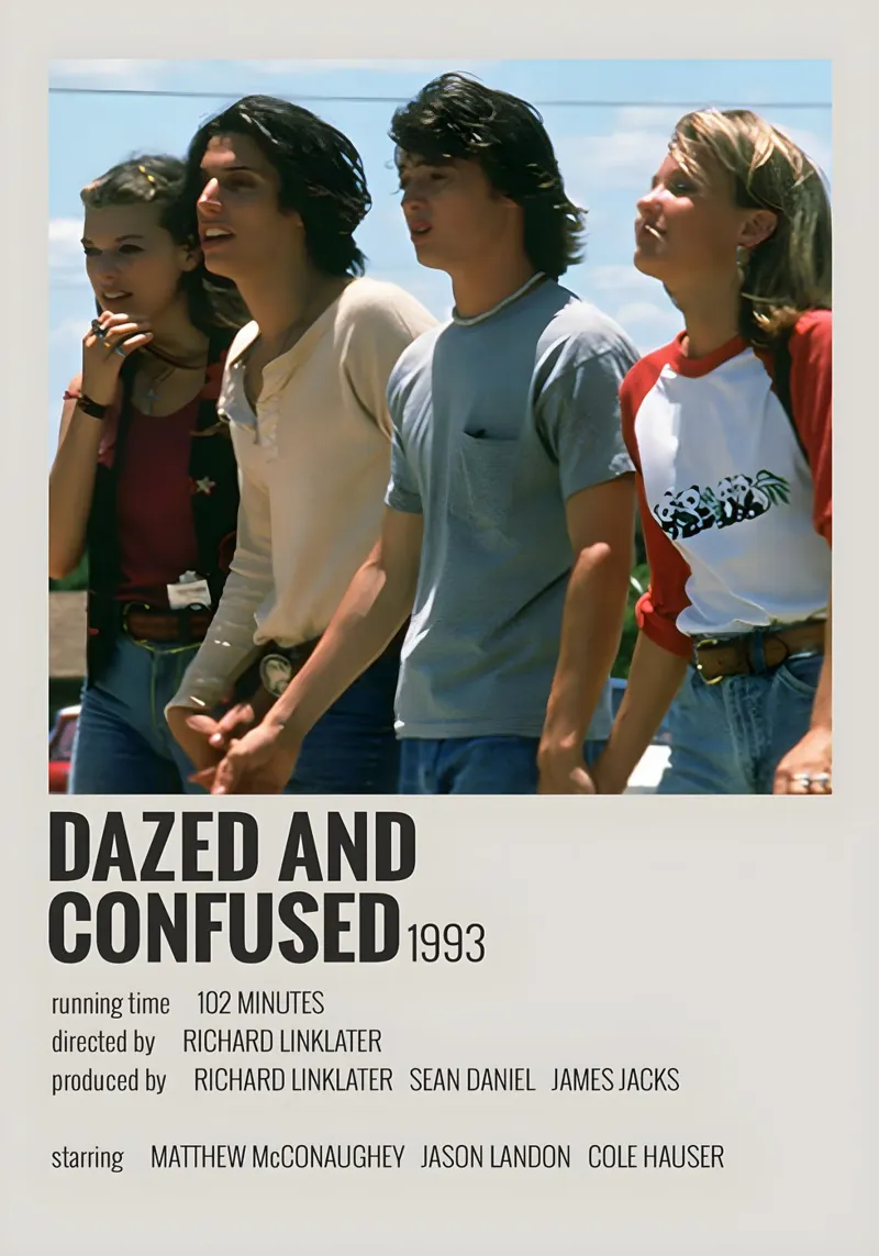DAZED AND CONFUSED 1993 plexiglass da MVFminimalist
