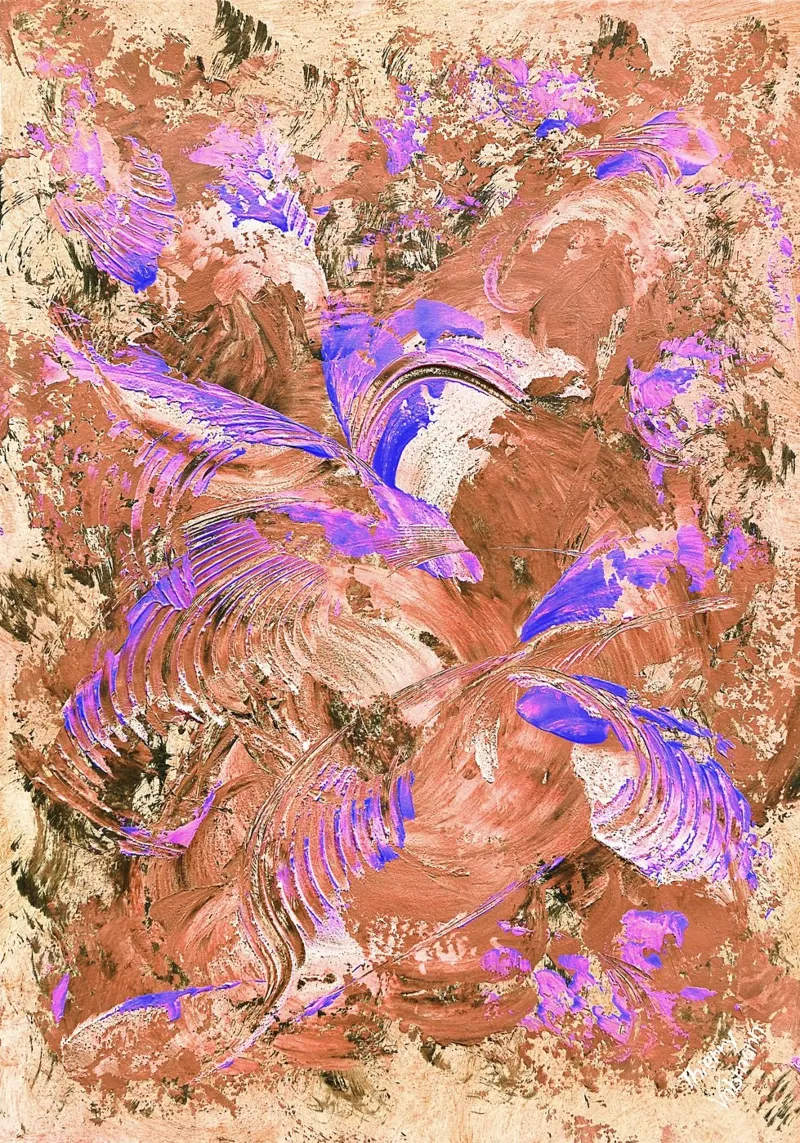 IDEAL GIFT 51 invers pellicola backlit da Thierry Vobmann Abstract painting