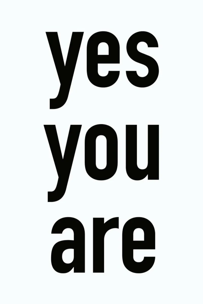 Yes you are pellicola backlit da Magdalena Lindstedt