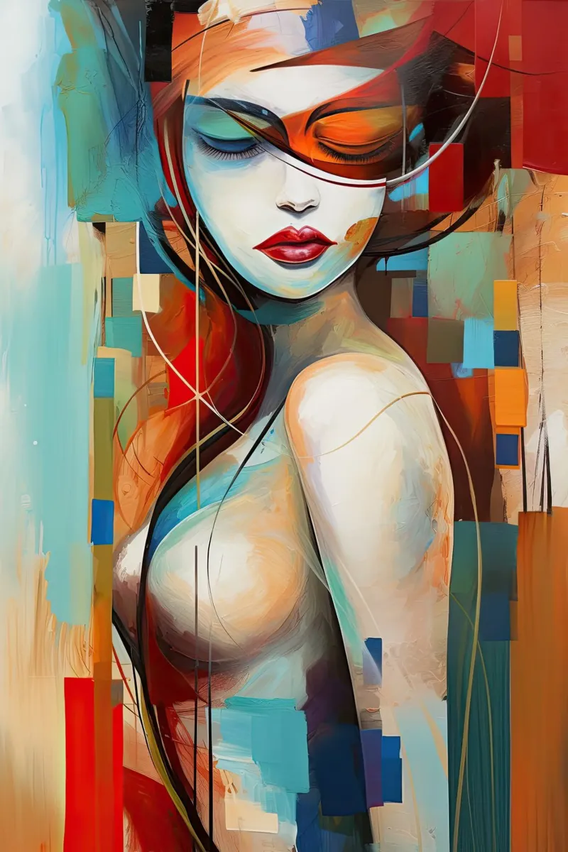 Arte da parete di Imagine poster con telaio in plastica da Imagine