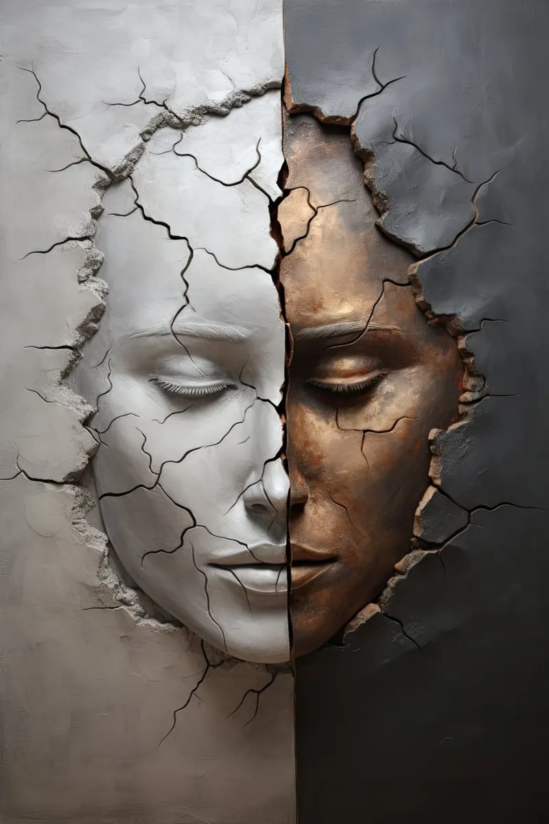 Arte da parete di Imagine poster con telaio in plastica da Imagine