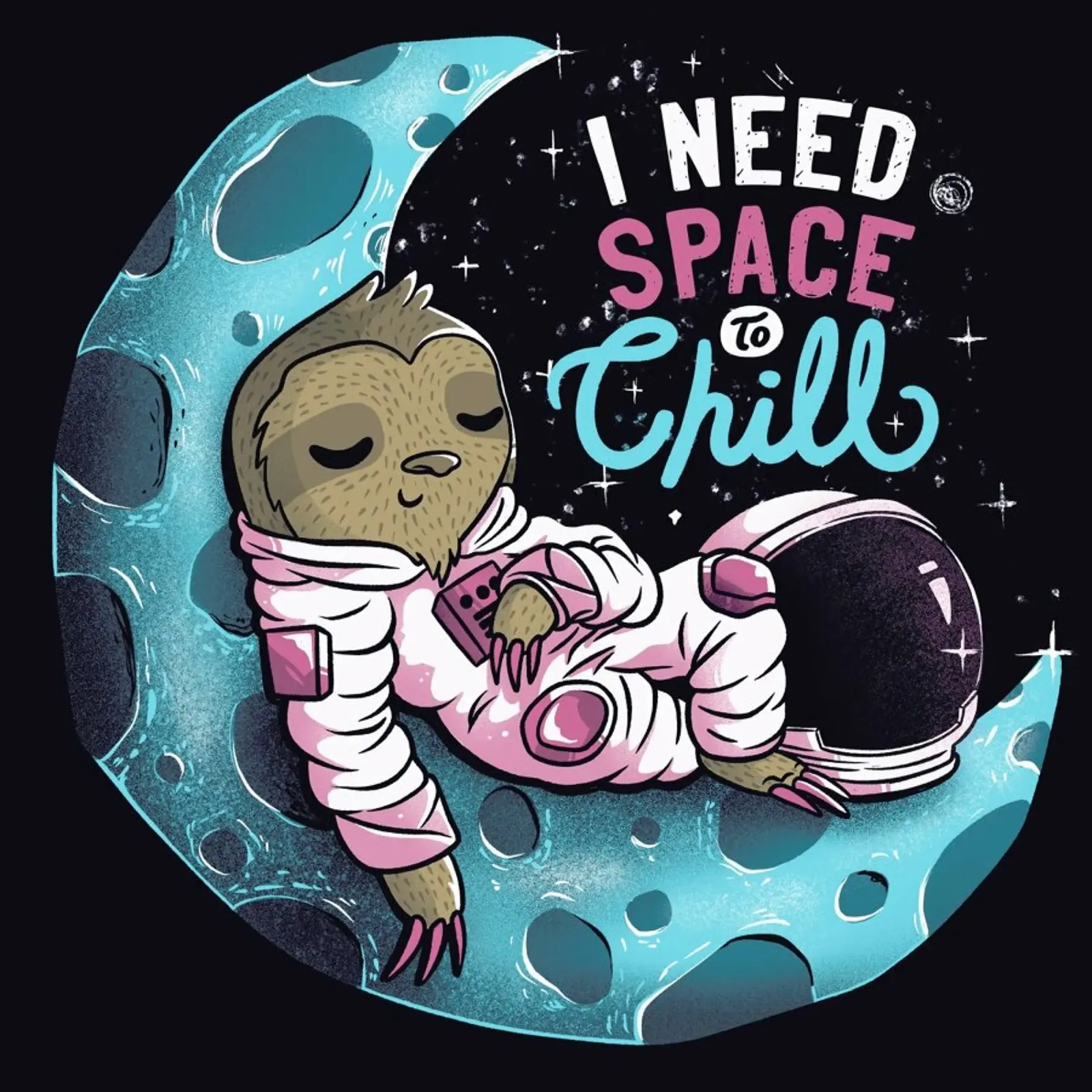 I Need Space To Chill pellicola backlit da Tobe Fonseca