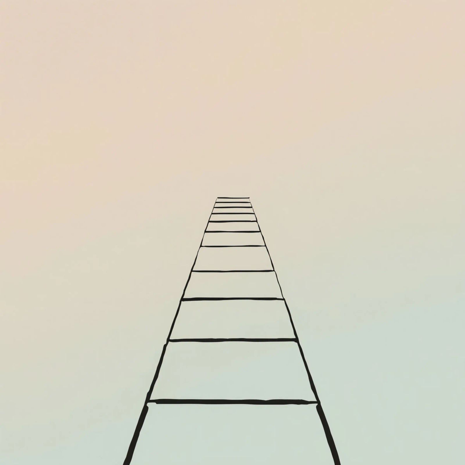 scala per il paradiso poster da DesignDoodle