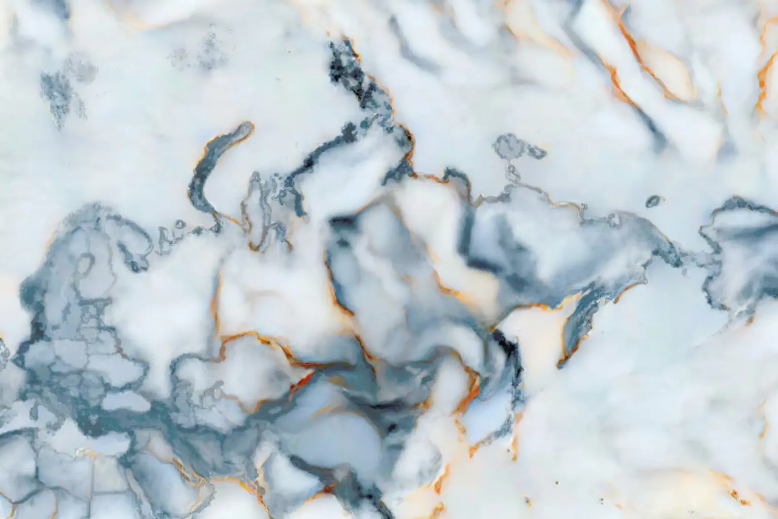 Russia Marble Map canvas by Octavian