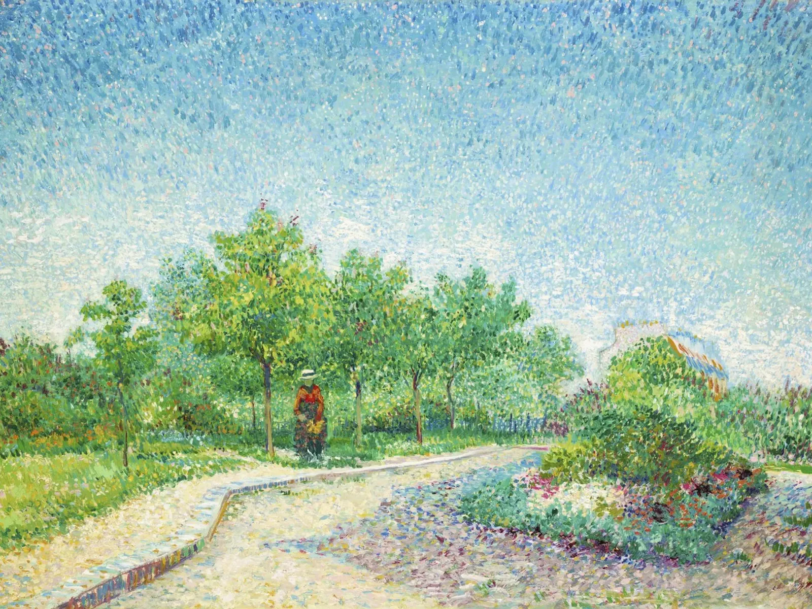 Piazza Saint-Pierre, Parigi (1887) carta hahnemühle da Van Gogh Prints
