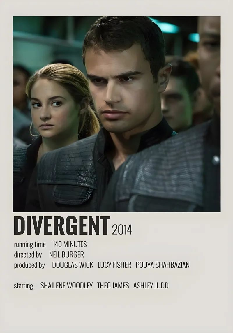 DIVERGENT 2014 pellicola backlit da MVFminimalist