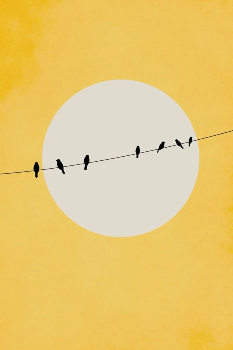 Chirping And Chilling (at Day) poster da Kubistika