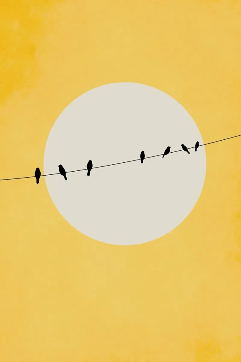 Chirping And Chilling (at Day) pannello forex da Kubistika