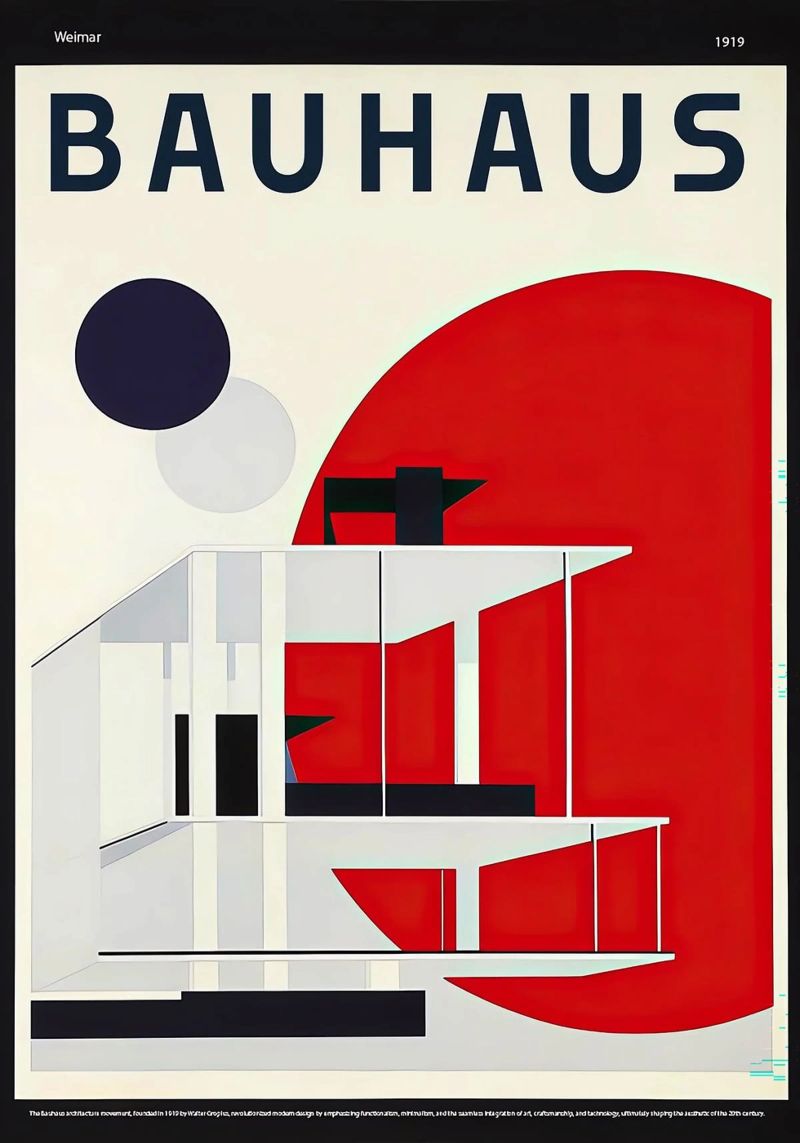 Bauhaus Poster von Kristian